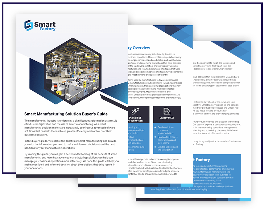 smart factory buyers guide