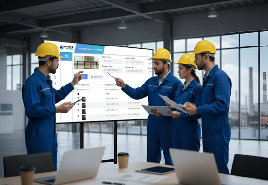 Enhance productivity with Smart Factory MOM’s video